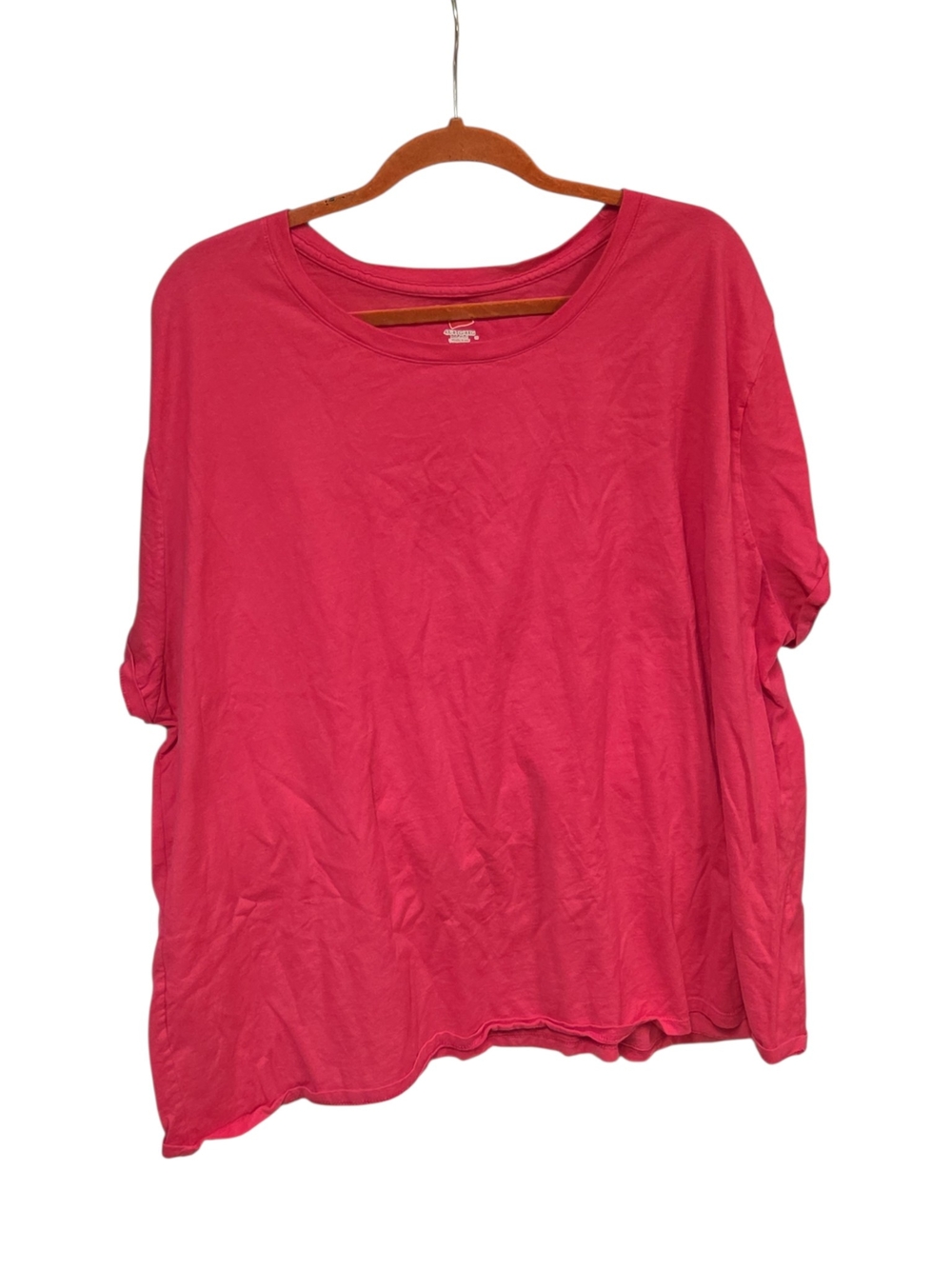 Hanes Women’s Short Sleeve Crewneck Tee - Hot Pink